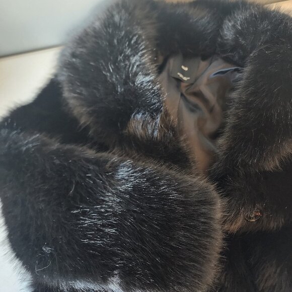 Mango Faux Fur Jacket "NEW" - Picture 10 of 16